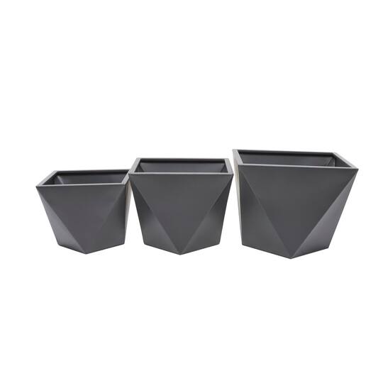 Modern Planter, Set of 3" 18", 16